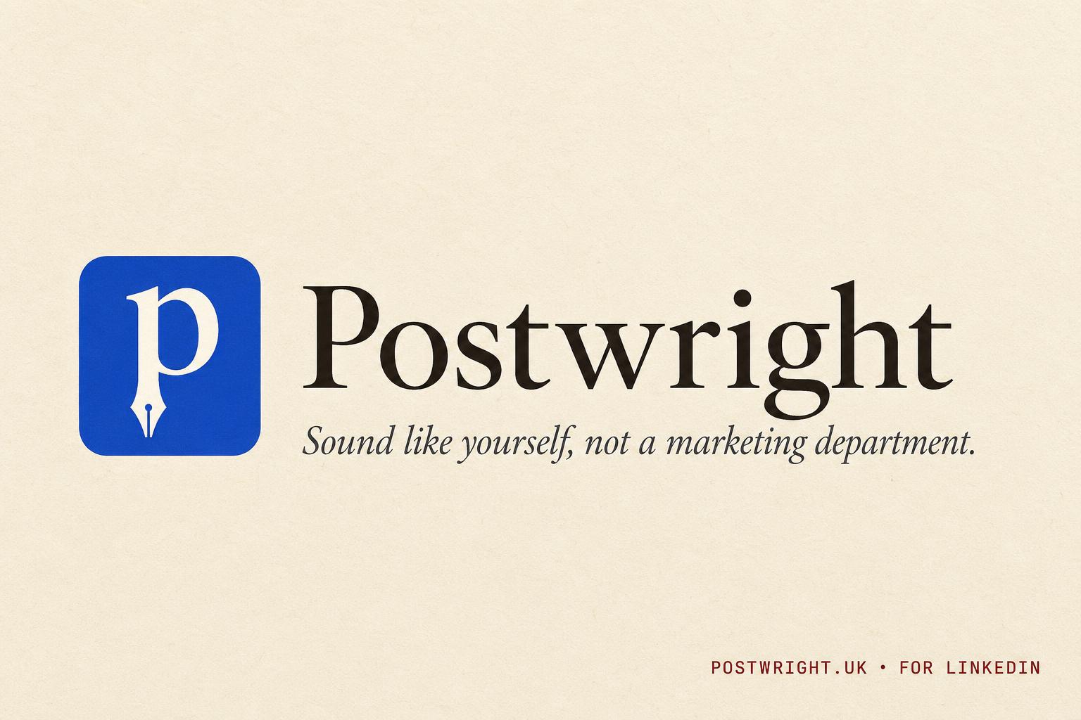 Postwright — LinkedIn writing tool by Four Chimps